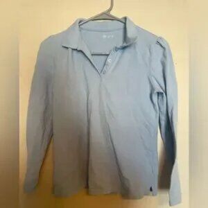 Children's Place Girls Long Sleeve Polo | Size XL